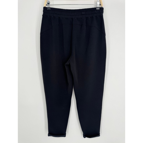 Spanx AirEssentials Tapered Pant Large Black Athleisure Minimalist Lounge Travel - Picture 6 of 10